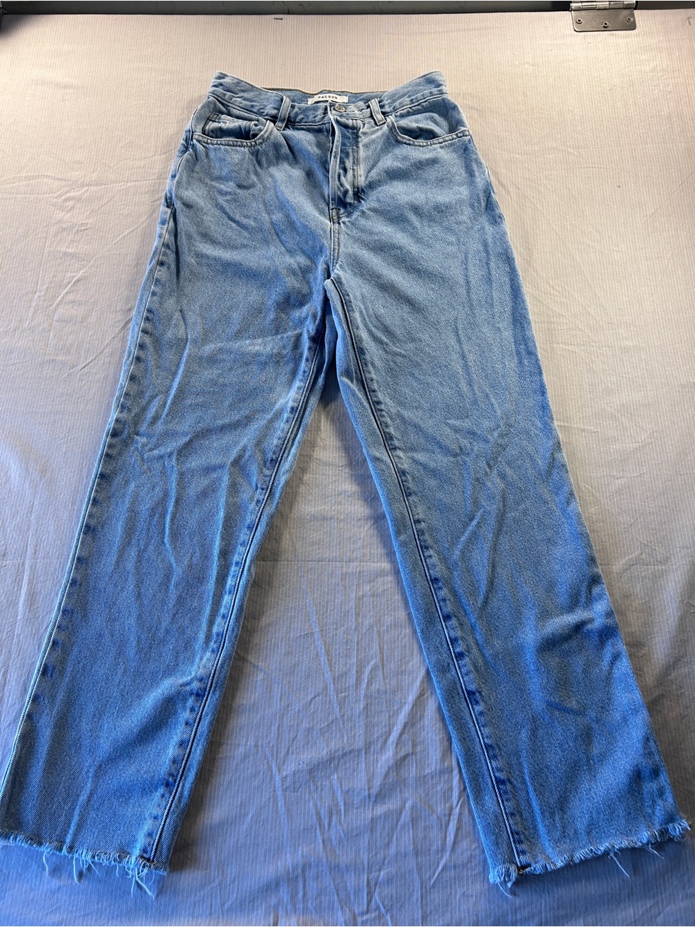 Pacsun Light Wash High Rise Straight Leg Jeans